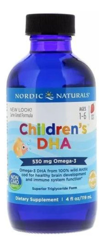 Ômega 3 Infantil (childrens Dha Nordics Naturals) 119ml