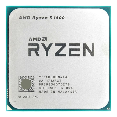 Para Para Procesador De Cuatro Núcleos Amd Ryzen 5 1400 R5