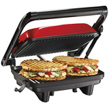 Hamilton Beach 25462z Panini Press Gourmet Sandwich Maker.