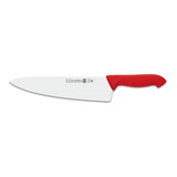 Cuchillo Cocinero 25 Cms Proflex Rojo