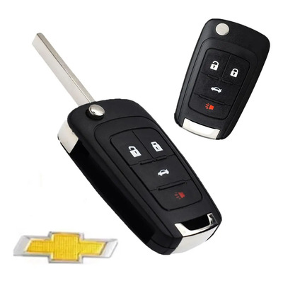 Carcasa Llave 4 Botones Chevrolet Camaro Malibu Cruze Sonic GMC Buick | Envío gratis