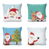 Capas De Almofadas De Natal Decorativas E Coloridas 40x40