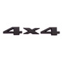 Emblema Insignia De Aluminio 4x4 Color Cromada Jeep Patriot  Jeep Compass