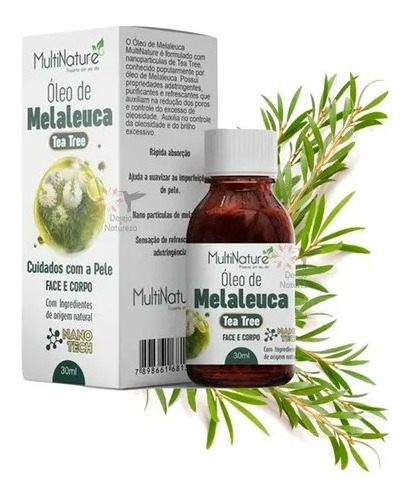 Óleo De Melaleuca 30ml Tea Tree Multinature
