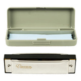 Vincenzo Harmonica Tono Sol Con Estuche V-har10-3g-sl