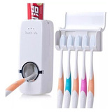 Dispenser Aplicador Creme Dental Pasta Dente Suporte Escovas