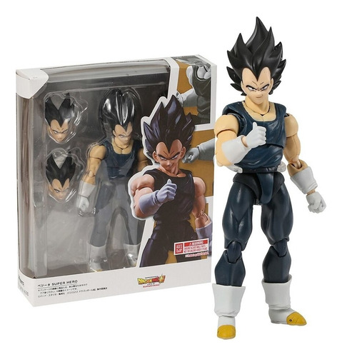 Figura De Superacción De Shf Vegeta Super Hero Dragon Ball