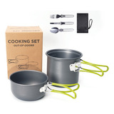 Juego De Utensilios De Cocina Para Camping, Olla De Campamen