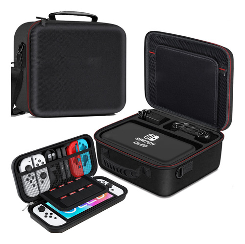 Bolsa Nintendo Switch Oled 2 Em 1 Mala E Case Transporte