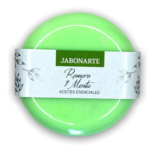 Jabón Artesanal Romero & Menta - g a $140