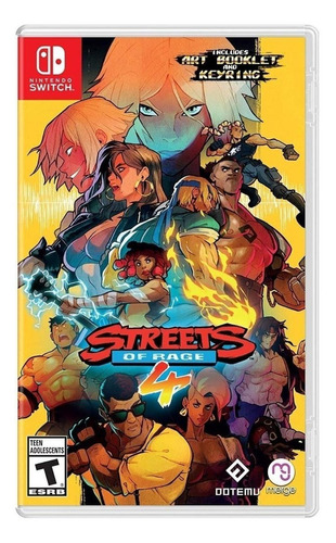 Streets Of Rage 4  Standard Edition Dotemu Nintendo Switch Físico