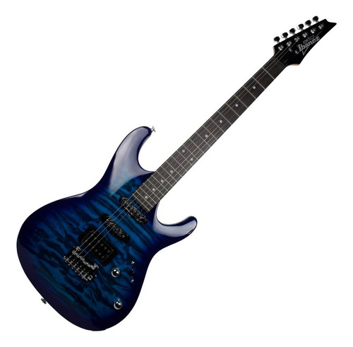 Guitarra Ibanez Gsa60qa Soloist Blue Burst 6 Cordas Hss