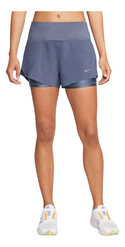 Short Nike Drifit Swift Mujer Azul