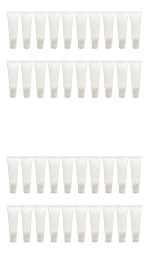 40pieces Clear Empty Tubes Botellas De Crema Cosmética Para