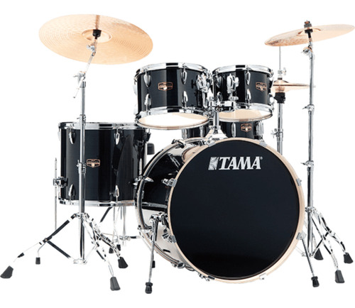 Bateria Tama Imperialstar Ie50h6w Hbk 5 Peças Com Ferragens