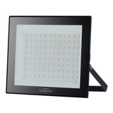 Refletor Led Holofote 100w Preto 6500k Branco Frio 127v 220v