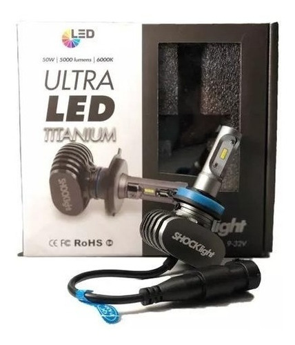 Ultra Led Shocklight 10.000 Lumens H1 H3 H4 H7 H11 Hb3 Hb4