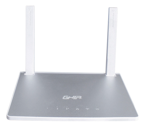 Router Ghia 300mbps Access Point Repetidor Inalámbrico Wisp Color Blanco Modelo Gnw-w1