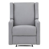 Silla Reclinable Eléctrica Suite Bebe Pronto En Tela Gris