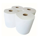 Toalla En Rollo Blanca Calidad Premium 4 X 200mt Papel Suave