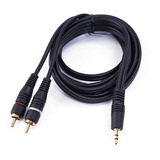 Cable De Audio Plug 3,5mm A 2 Rca 1,8m