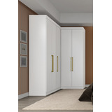 Guarda-roupa Modulado Closet Canto 5 Portas Premium Lar