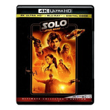 Han Solo Historia Star Wars Pelicula 4k Ultra Hd + Blu-ray