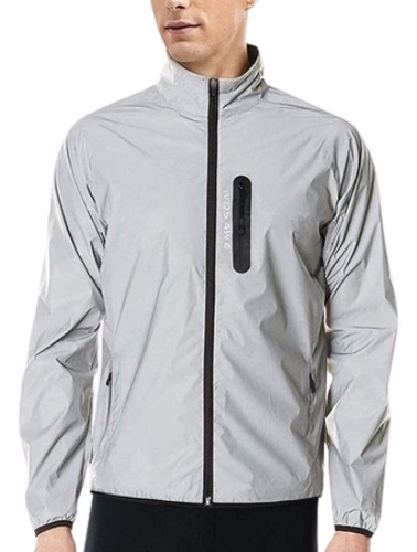 Chaqueta De Ciclismo Reflectante Y Transpirable Para Hombre