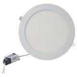 Foco Panel Plafon Led Embutido Redondo 18w