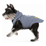 Sudadera De Los Steelers Para Perro, Gris, Talla Mediana Color Gris