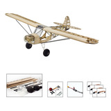 Maqueta De Avión: Kit De Madera De Balsa+motor+esc+servo+hél