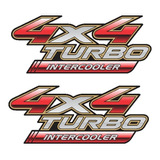 Sticker 4x4 Intercooler Costado Batea De Pick Up Calcomanias