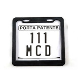 Marco Porta Patente Moto Pvc Anterior- No Mercosur