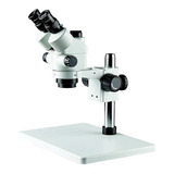 Kit Microscopio Trinocular 7-45x Barlow 0.5x Iluminador