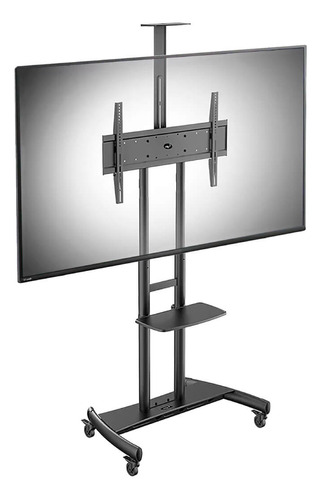 Suporte North Bayou Ava1800-70-1 De Chão Tv/monitor 55 A 90 Cor Preto