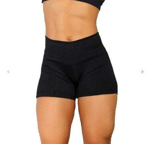 Short Licra Colombiana Calidad Premium Mujer Fitness Gym