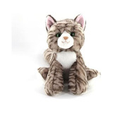 Gato Atigrado Gris De Peluche, Regalos Niños, Juguete ...