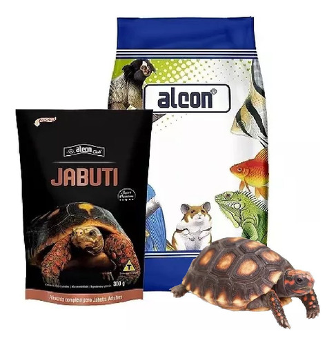 Ração Alcon Club Répteis Jabuti 2,5kg - A Nutrição Ideal