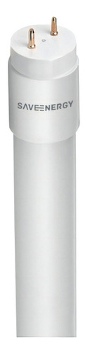 Kit 10 Lampada Tubular Led Glass T8 10w 60cm Saveenergy Tubo Cor Da Luz Branco-neutro 110v/220v