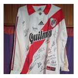 Camiseta De River Año 2000 Del Chacho Coudet Firmada 