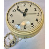 Reloj Antiguo E Pared Electrico- A Revisar- Robinson- 20 Cm