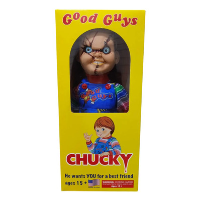 Chucky Muñeco De Cicatrices Articulado Con Luz Y Sonidos