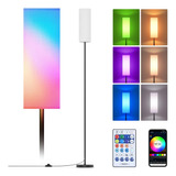 Lámpara De Pie Modern Living Rgb+pie Cct Para Sala De Ilumin