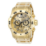 Relógio Invicta Pro Diver Scuba 0074 Dourado  Masculino Eua