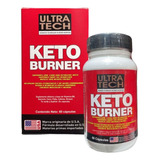 Keto Burner Ultra Tech X 60 Cápsulas Quemador De Grasas Sabor Sin Sabor