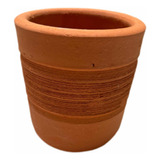 Vaso De Barro Cerâmica 12x12 Para Plantas E Suculentas