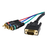 Startech Cable Vga A Rca De 3 Pies (3.0 Ft) - Salida Rca