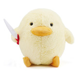 Honganda Lindo Pato Con Cuchillo, Juguete De Peluche Suave,