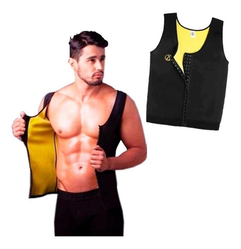 Chaleco Broches, Reductor, Slim Shapers, Hombre