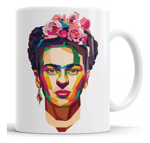 Pocillo Mug - Taza - Frida Kahlo Dibujo - Cerámica